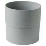 IKEA NYPON (ИКЕА НИПОН) — Кашпо, для дома/улицы серый 24 см — фото 1