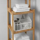 IKEA DRÖNJÖNS (ИКЕА ДРЁНЙЁНС) — Органайзер для стола, белый 25х20 см — фото 4