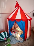IKEA KORNSNÖ (ИКЕА КОРНСНЁ) — Ночник светодиодный, белый/кролик на батарейках — фото 3