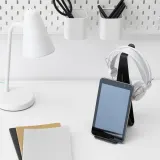 IKEA MÖJLIGHET (ИКЕА МЁЙЛИГХЕТ) — Подставка для наушников и планшета, чёрный — фото 3