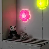 IKEA UPPLYST (ИКЕА УППЛИСТ) — Светодиодный настенный светильник, цветок, сиреневый — фото 5