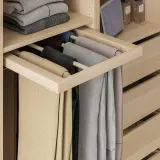 IKEA KOMPLEMENT (ИКЕА КОМПЛИМЕНТ) — Выдвижная вешалка для брюк, под беленый дуб 50х58 см — фото 3