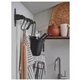IKEA HULTARP (ИКЕА ХУЛТАРП) — Рейлинг, чёрный 60 см — фото 5