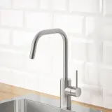 IKEA ÄLMAREN (ИКЕА ЭЛМАРЕН) — Смеситель для кухни, стальной — фото 2