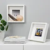 IKEA SANNAHED (ИКЕА САННАХЕД) — Рамка, белый 25х25 см — фото 2