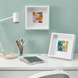 IKEA SANNAHED (ИКЕА САННАХЕД) — Рамка, белый 25х25 см — фото 3