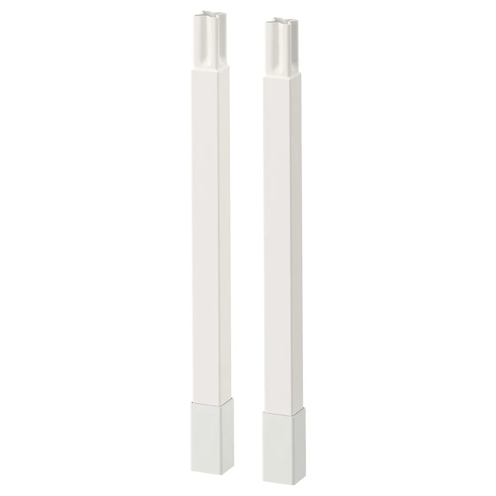 IKEA ENHET (ИКЕА ЕНХЕТ) — Ножки для каркаса, белый 23.5 см