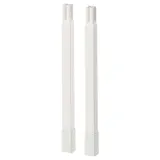 IKEA ENHET (ИКЕА ЕНХЕТ) — Ножки для каркаса, белый 23.5 см — фото 1