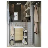 IKEA VESKEN (ИКЕА ВЕСКЕН) — Тележка, белый 54x18x71 см — фото 3