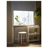 IKEA VESKEN (ИКЕА ВЕСКЕН) — Тележка, белый 54x18x71 см — фото 4