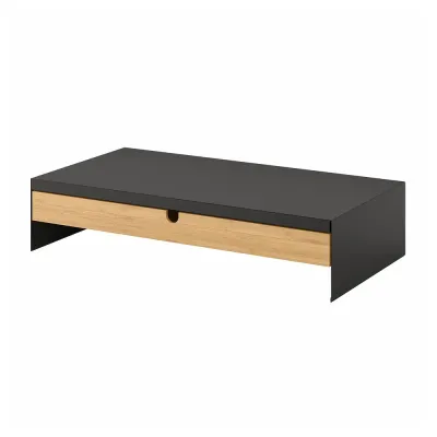 IKEA ELLOVEN (ИКЕА ЕЛЛОВЕН) — Подставка под монитор с ящиком, антрацит