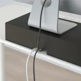 IKEA ELLOVEN (ИКЕА ЕЛЛОВЕН) — Подставка под монитор с ящиком, антрацит — фото 7