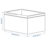 IKEA BAXNA (ИКЕА БАКСНА) — Органайзер, серый/белый 26x34x18 см — фото 5