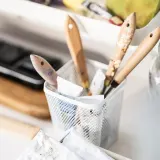 IKEA DRÖNJÖNS (ИКЕА ДРЁНЙЁНС) — Стакан для ручек, белый — фото 3