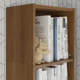 IKEA BILLY (ИКЕА БИЛЛИ) — Надстройка, коричневый орех 40x28x35 см — фото 2