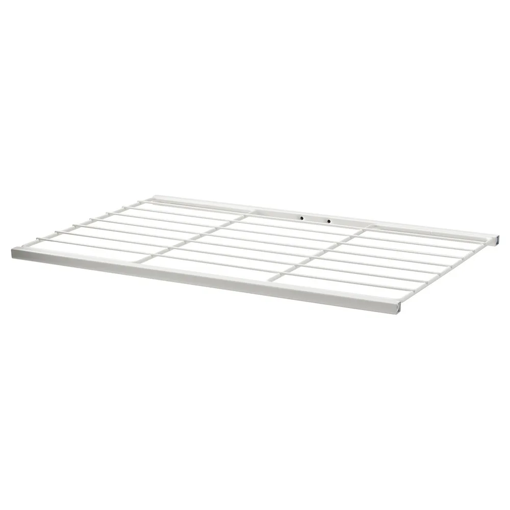 IKEA JOSTEIN (ИКЕА ЙОСТЕИН) — Полка, проволока/для помещения и улицы белый 57x40 см