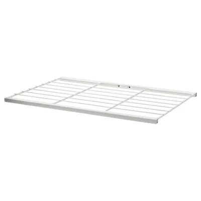 IKEA JOSTEIN (ИКЕА ЙОСТЕИН) — Полка, проволока/для помещения и улицы белый 57x40 см