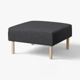 IKEA LILLEHEM (ИКЕА ЛИЛЛЕХЕМ) — Чехол на 1-местный модуль, Gunnared тёмно-серый — фото 2