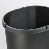 IKEA HÖLASS (ИКЕА ХЁЛАСС) — Корзина с крышкой, чёрный 8 л — фото 5