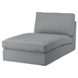 IKEA KIVIK (ИКЕА КИВИК) — Чехол для шезлонга, Tibbleby бежевый/серый — фото 3