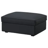IKEA KIVIK (ИКЕА КИВИК) — Чехол для пуфа с отделением для хранения, Tresund антрацит — фото 2