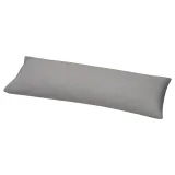 IKEA NONNEA (ИКЕА НОННЕА) — Наволочка для анатомической подушки, светло-серая 40х140 см — фото 1