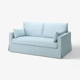 IKEA HYLTARP (ИКЕА ХИЛТАРП) — Чехол на 2-местный диван, Киланда бледно-голубой — фото 2