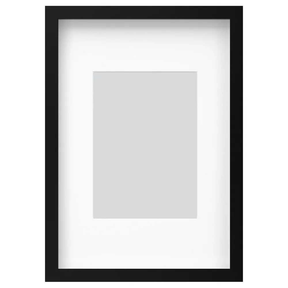 IKEA RÖDALM (ИКЕА РЁДАЛМ) — Рамка, чёрный 21х30 см