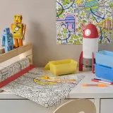 IKEA AFTONSPARV (ИКЕА АФТОНСПАРВ) — Настольная светодиодная лампа, ракета/разноцветный — фото 3