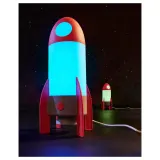 IKEA AFTONSPARV (ИКЕА АФТОНСПАРВ) — Настольная светодиодная лампа, ракета/разноцветный — фото 5