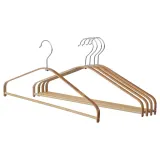 IKEA HÖSVANS (ИКЕА ХЁСВАНС) — Вешалка-плечики, бамбук — фото 1