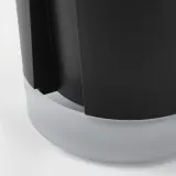 IKEA VÅRDTRÄD (ИКЕА ВОРДТРЭД) — Кашпо с автополивом, для дома и улицы прозрачный/антрацит 12 см — фото 4