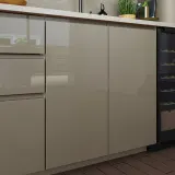 IKEA VOXTORP (ИКЕА ВОКСТОРП) — Дверца, глянец тёмно-серо-коричневый 40x40 см — фото 3