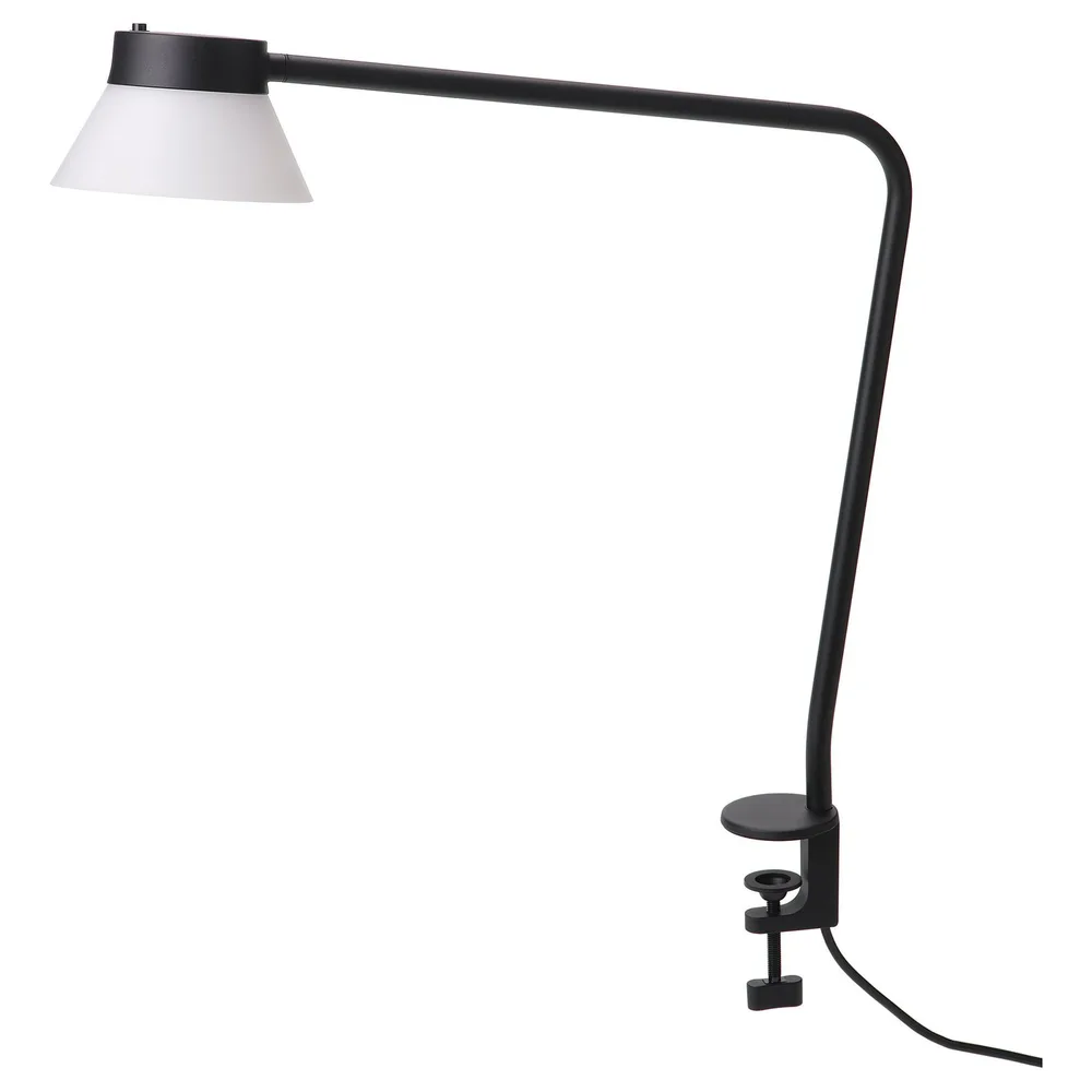 IKEA SAMBORD (ИКЕА САМБОРД) — Лампа рабочая, чёрный/белый