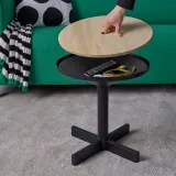 IKEA GRIMSARBO (ИКЕА ГРИМСАРБО) — Столик, сосновая фанера/чёрный — фото 7