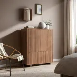 IKEA DVÄRGSYREN (ИКЕА ДВЭРГСИРЕН) — Зеркало, шпон грецкого ореха 28x37 см — фото 6