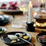 IKEA STOCKHOLM (ИКЕА СТОКХОЛМ) — 2025 Тарелка десертная, чёрный 18 см — фото 5
