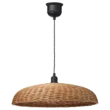 IKEA NARRKOLV (ИКЕА НАРРКОЛВ) — Лампа подвесная, ротанг 56 см — фото 1