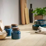 IKEA BRUGDHAJ (ИКЕА БРУГДХАЙ) — Контейнер с крышкой, синий 0,3 л — фото 3