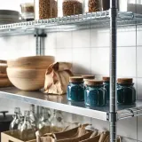 IKEA BRUGDHAJ (ИКЕА БРУГДХАЙ) — Контейнер с крышкой, синий 0,3 л — фото 6