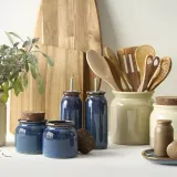 IKEA BRUGDHAJ (ИКЕА БРУГДХАЙ) — Контейнер с крышкой, синий 0,3 л — фото 7