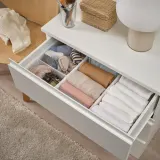 IKEA SKUBB (ИКЕА СКУББ) — Коробка, 3 шт., белый 20х38х12 см — фото 2