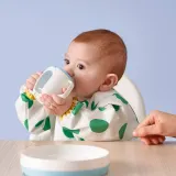 IKEA BÖRJA (ИКЕА БЁРЙА) — Кружка детская, белый/синий — фото 3