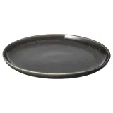 IKEA GLADELIG (ИКЕА ГЛАДЕЛИГ) — Тарелка десертная, тёмно-серый 20 см — фото 1