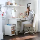 IKEA BRYTNING (ИКЕА БРИТНИНГ) — Тумба, белый 29х40х47 см — фото 2