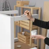 IKEA TRIXIG (ИКЕА ТРИКСИГ) — Краска, белый 125 мл — фото 4