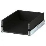 IKEA KNIVSHULT (ИКЕА КНИВСХУЛТ) — Ящик, средний, тёмно-серый 40х60 см — фото 1