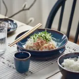 IKEA GLADELIG (ИКЕА ГЛАДЕЛИГ) — Тарелка глубокая, синий 21 см — фото 2