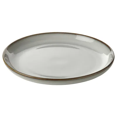 IKEA GLADELIG (ИКЕА ГЛАДЕЛИГ) — Тарелка десертная, серый 20 см