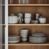 IKEA GLADELIG (ИКЕА ГЛАДЕЛИГ) — Тарелка десертная, серый 20 см — фото 3